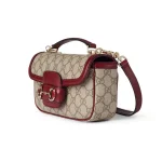 Gucci Horsebit 1955 Soft small top handle bag 815206FAD6M8759 - Image 7
