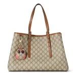GG Emblem large tote bag 815213FAD6L9758 - Image 4