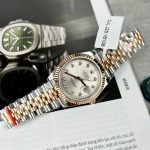 Rolex Replica Watch DateJust 126331 Gold Wrapped Sliver Dial GM Factory 41mm - Image 3