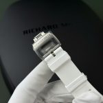 Richard Mille Best Replica Watch RM055 White Ceramic Rubber Strap ZF Factory 45mm - Image 9