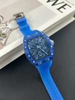 Richard Mille RM12-01 Tourbillon Best Replica Watches Case Sapphire Blue 44mm