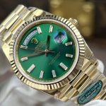 Rolex Day-Date Men Luxury Fake Watches Geen Dial Calibre 3255 Movement Super Clone RC Factory 40mm - Image 4