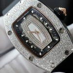 Richard Mille RM007 Best Copies Watch Custom Full Diamonds Moissanite Hong Kong 36mm - Image 5