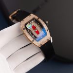 Richard Mille RM07-01 Rose Gold Luxury Fake Watches Automatic Movement ZF Factory 36mm