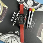 Richard Mille Replica Watch RM07-01 Black Carbon Rubber Strap 32x46mm - Image 3