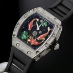 Richard Mille Replica Watch Rubber Strap Black 42mm - Image 3