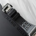 Richard Mille High End Watch Replica RM052 Skull Tourbillon Black Ceramic Rubber Strap 43mm - Image 9
