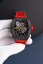 Richard Mille RM35-01 Rafael Nadal Red Imitation Watches Carbon NTPT ZF Factory 49.9x43mm - Image 2