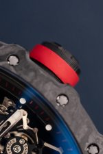 Richard Mille Imitation Watches RM35-01 Rafael Nadal Black Carbon NTPT ZF Factory 49.9x43mm - Image 10