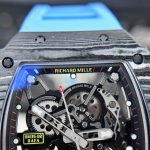 Richard Mille RM35-02 Custom Full Carbon Case Blue BBR 44mm - Image 6