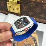 Richard Mille Best Replica Watch RM67-02 White Carbon Weight 37 Grams 38.7×47.52mm - Image 4