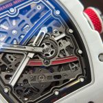 Richard Mille Best Replica Watch RM67-02 White Carbon Weight 37 Grams 38.7×47.52mm - Image 7