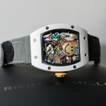 Richard Mille Fake Watch RM88 Smiley Fabic Nato Gray 42mm - Image 3