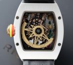 Richard Mille Fake Watch RM88 Smiley Fabic Nato Gray 42mm - Image 8