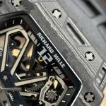 Richard Mille RM 35-03 Rafael Nadal Knock Off Watches Case Carbon TPT Black 43.2x50mm - Image 6