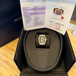 Richard Mille RM007 Gold Wrapped Replica Watch With Moissanite Diamonds 36mm - Image 2