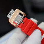 Richard Mille RM007 Replica Watch Custom Moissanite Diamonds Red 36mm - Image 11
