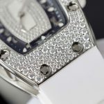Richard Mille RM007 Replica Watch White Custom Full Moissanite Diamonds Hong Kong 36mm - Image 5