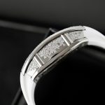 Richard Mille RM007 Replica Watch White Custom Full Moissanite Diamonds Hong Kong 36mm - Image 7