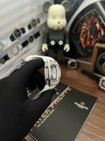 Richard Mille Fake Watches RM007 Mother Of Pearl Dial Rubber Strap 36mm - Image 5