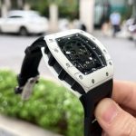 Richard Mille Replica Watch RM052 Tourbillon Skull Carbon Rubber Strap 43mm - Image 4