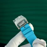 Richard Mille RM055 Carbon NTPT Luxury Fake Watch Blue Strap ZF Factory 49.9×42.7mm - Image 12
