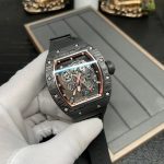 Richard Mille RM055 Carbon NTPT Replica 1:1 Watch Black BBR 45mm - Image 3