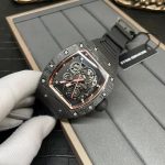 Richard Mille RM055 Carbon NTPT Replica 1:1 Watch Black BBR 45mm - Image 4