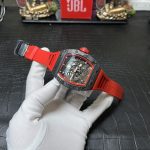 Richard Mille RM055 Carbon NTPT Replica 1:1 Watch Red BBR 45mm - Image 5