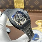 Richard Mille RM055 Black Imitation Watches Case Ceramic Rubber Strap ZF 49.9×42.7mm - Image 3