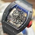 Richard Mille RM055 Knock Off Watches Case Black Ceramic ZF Factory 49.9×42.7mm - Image 4