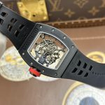 Richard Mille RM055 Knock Off Watches Case Black Ceramic ZF Factory 49.9×42.7mm - Image 12