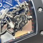 Richard Mille RM055 Knock Off Watches Case Black Ceramic ZF Factory 49.9×42.7mm - Image 8