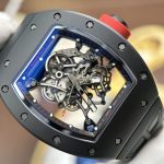 Richard Mille RM055 Knock Off Watches Case Black Ceramic ZF Factory 49.9×42.7mm - Image 5