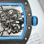 Richard Mille RM055 Replica Watch Full Carbon Case Rubber Strap 45mm - Image 4
