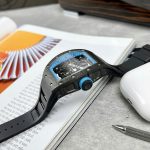 Richard Mille RM055 Replica Watch Full Carbon Case Rubber Strap 45mm - Image 6