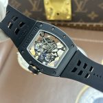 Richard Mille RM055 Replica Watches Case Black Ceramic Bezel Bronze Color ZF Factory 49.9×42.7mm - Image 12