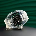 Richard Mille RM055 Sapphire Crystal Replica Watch Rubber Strap 45mm - Image 3
