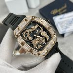 Richard Mille RM057 Jackie Chan Replica Watch With Full Diamonds 44mm - Image 2