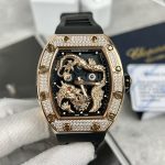 Richard Mille RM057 Jackie Chan Replica Watch With Full Diamonds 44mm