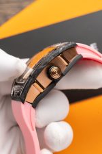 Richard Mille RM07-01 Replica Watch Carbon With Stone 36mm - Image 5