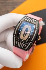 Richard Mille RM07-01 Replica Watch Carbon With Stone 36mm - Image 2