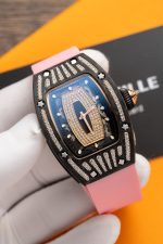 Richard Mille RM07-01 Replica Watch Carbon With Stone 36mm - Image 3