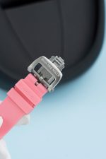Richard Mille RM07-01 Ceramic Fake Watches Pink Rubber Strap 36mm - Image 12