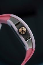 Richard Mille RM07-01 Ceramic Fake Watches Pink Rubber Strap 36mm - Image 7