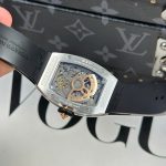 Richard Mille RM07-01 Best Replica Watches Diamonds Black Rubber Strap ZF Factory 36mm - Image 8