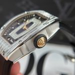 Richard Mille RM07-01 Best Replica Watches Diamonds Black Rubber Strap ZF Factory 36mm - Image 6