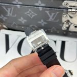 Richard Mille RM07-01 Best Replica Watches Diamonds Black Rubber Strap ZF Factory 36mm - Image 11