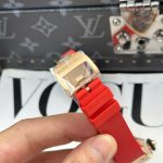 Richard Mille RM07-01 Best Replica Watches Diamonds Red Rubber Strap ZF Factory 36mm - Image 12