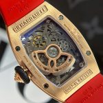 Richard Mille RM07-01 Best Replica Watches Diamonds Red Rubber Strap ZF Factory 36mm - Image 10